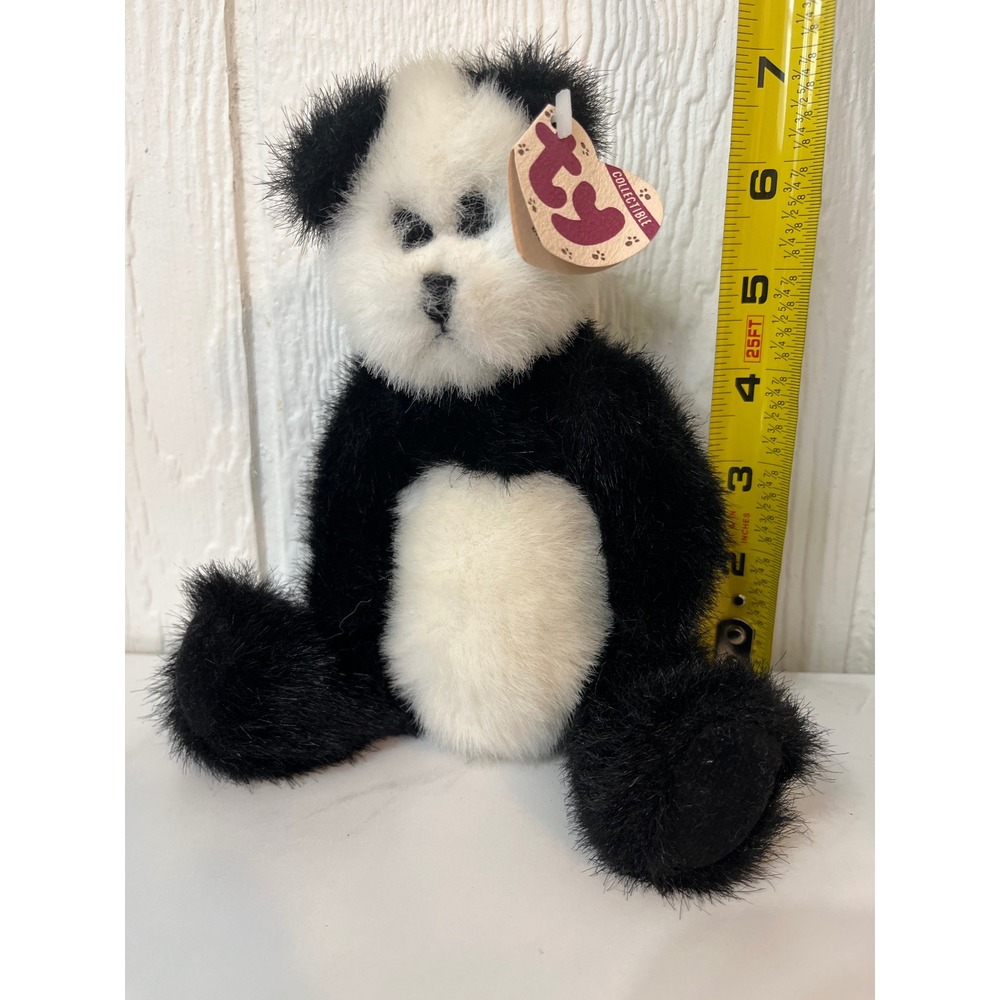 Ty‎ Beanie Baby Panda Bear "Bananas" Collectible Plush Toy 1997